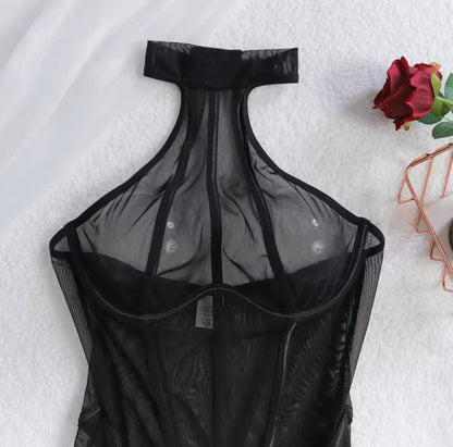 Noir Desire Full Body Lingerie