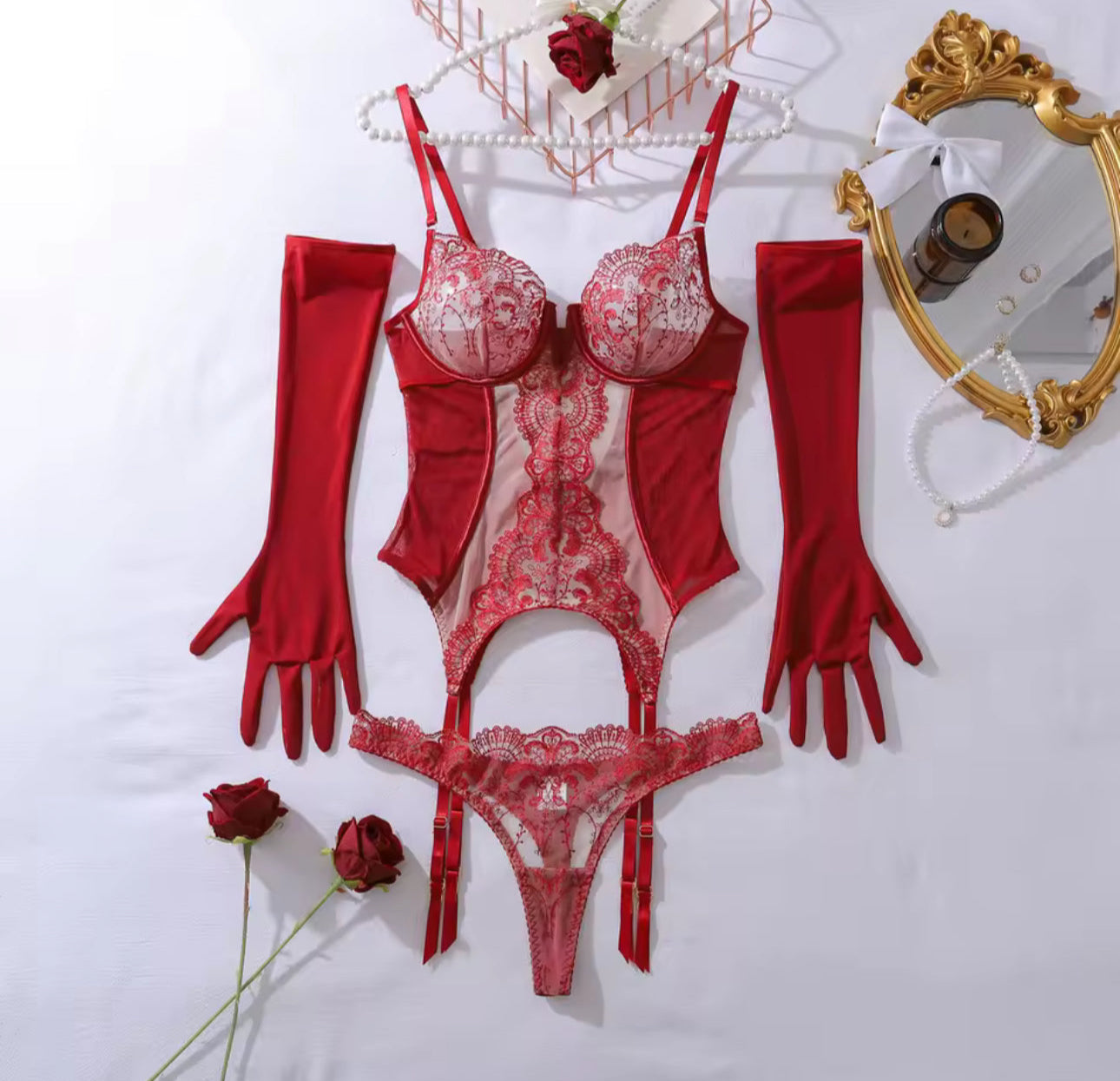 Valentina Lace Lingerie Set