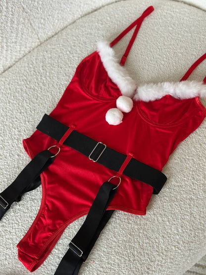 Golden Noel Lingerie Set