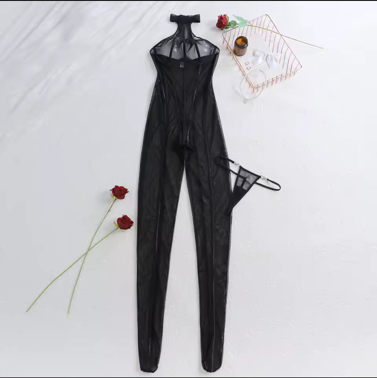 Noir Desire Full Body Lingerie