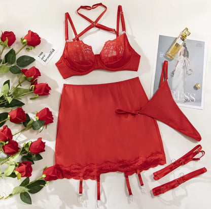 Rouge Lingerie Set