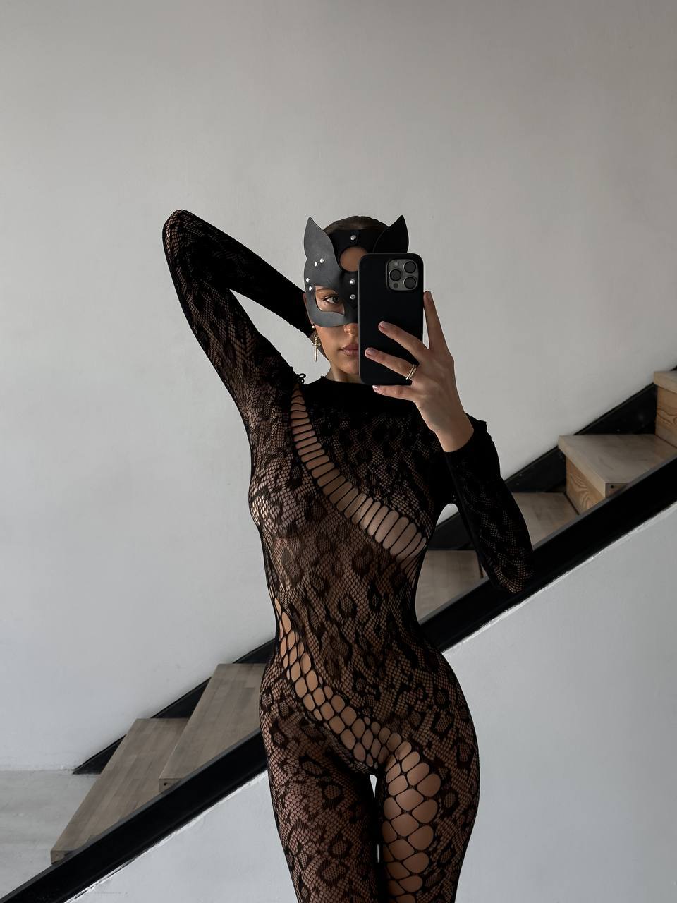 Obsidians panther Bodystocking